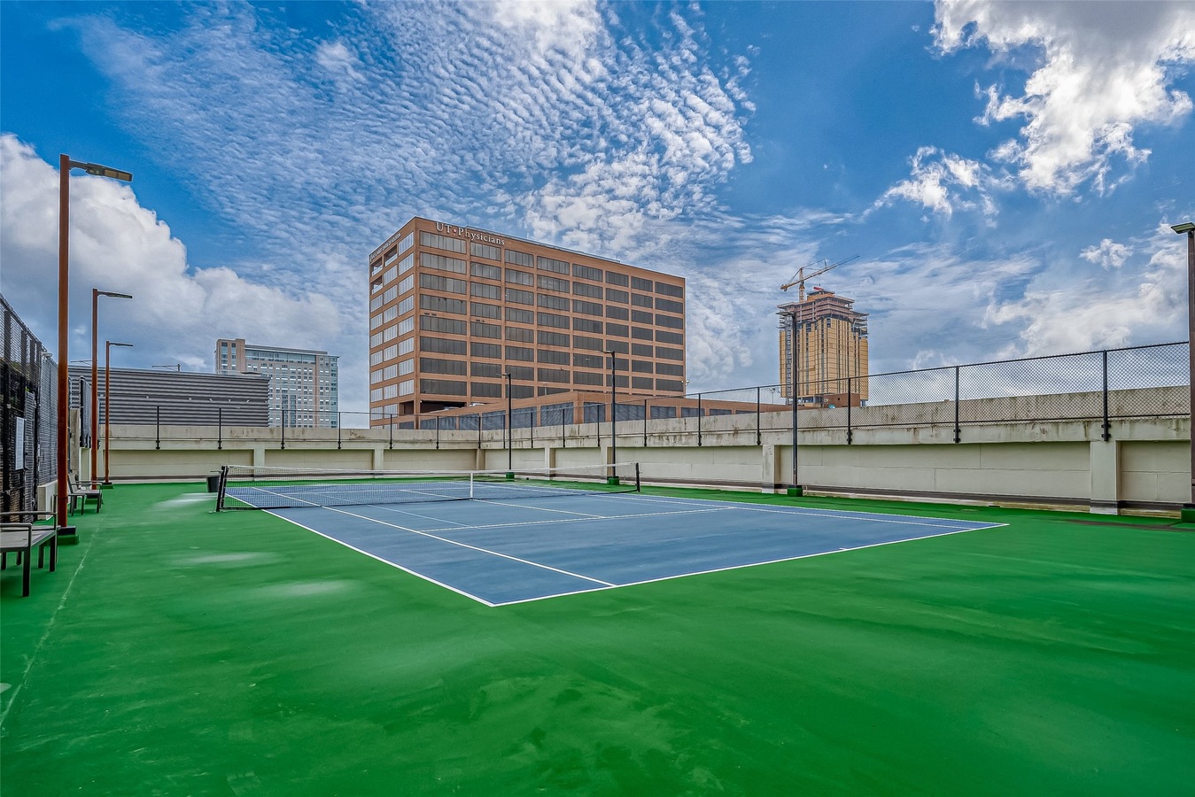 Rooftop Tennis Court
